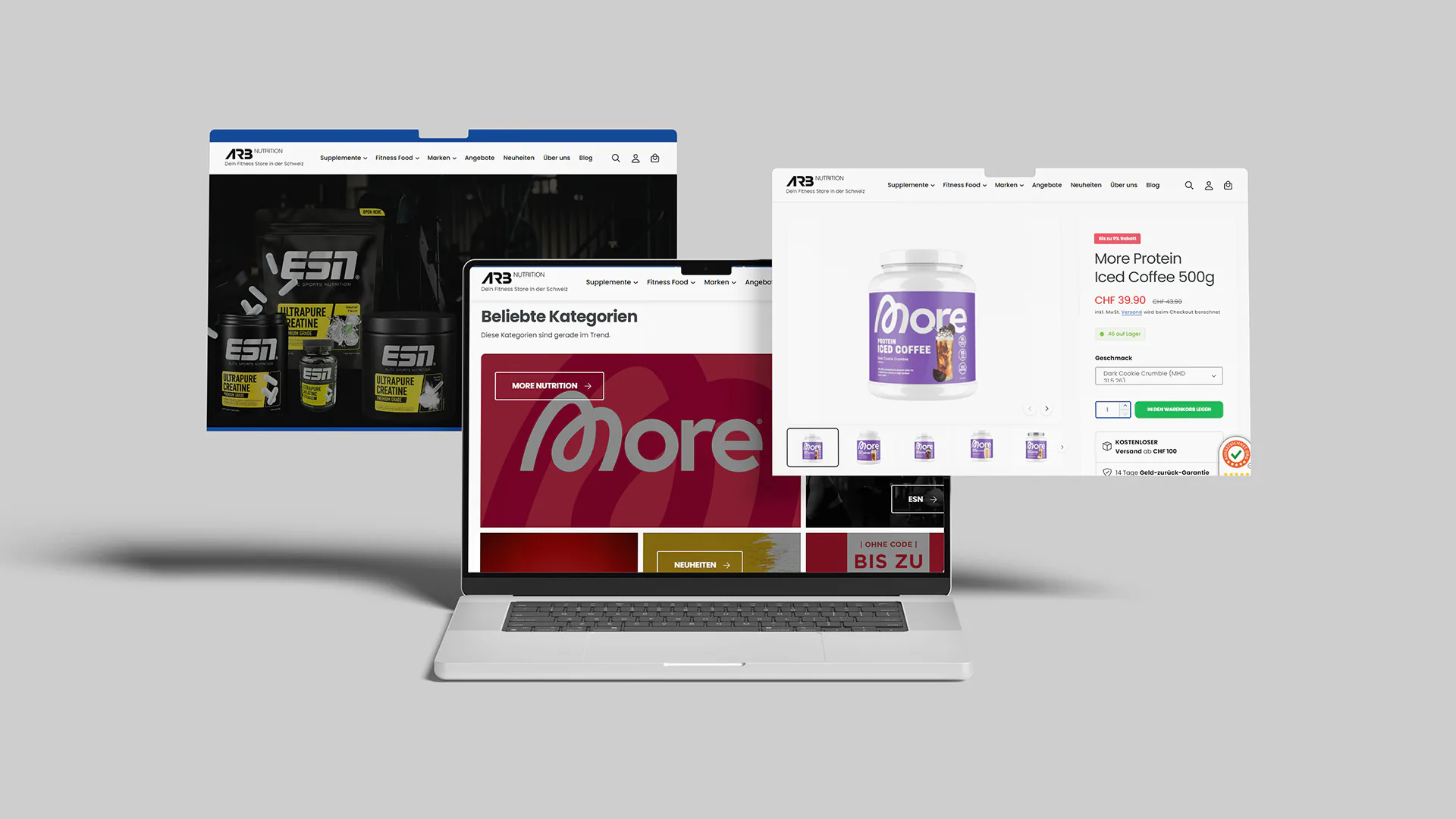 ARB Nutrition: Revenue growth in Swiss eCommerce