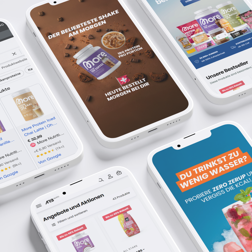 ARB Nutrition – automated email flows and product world