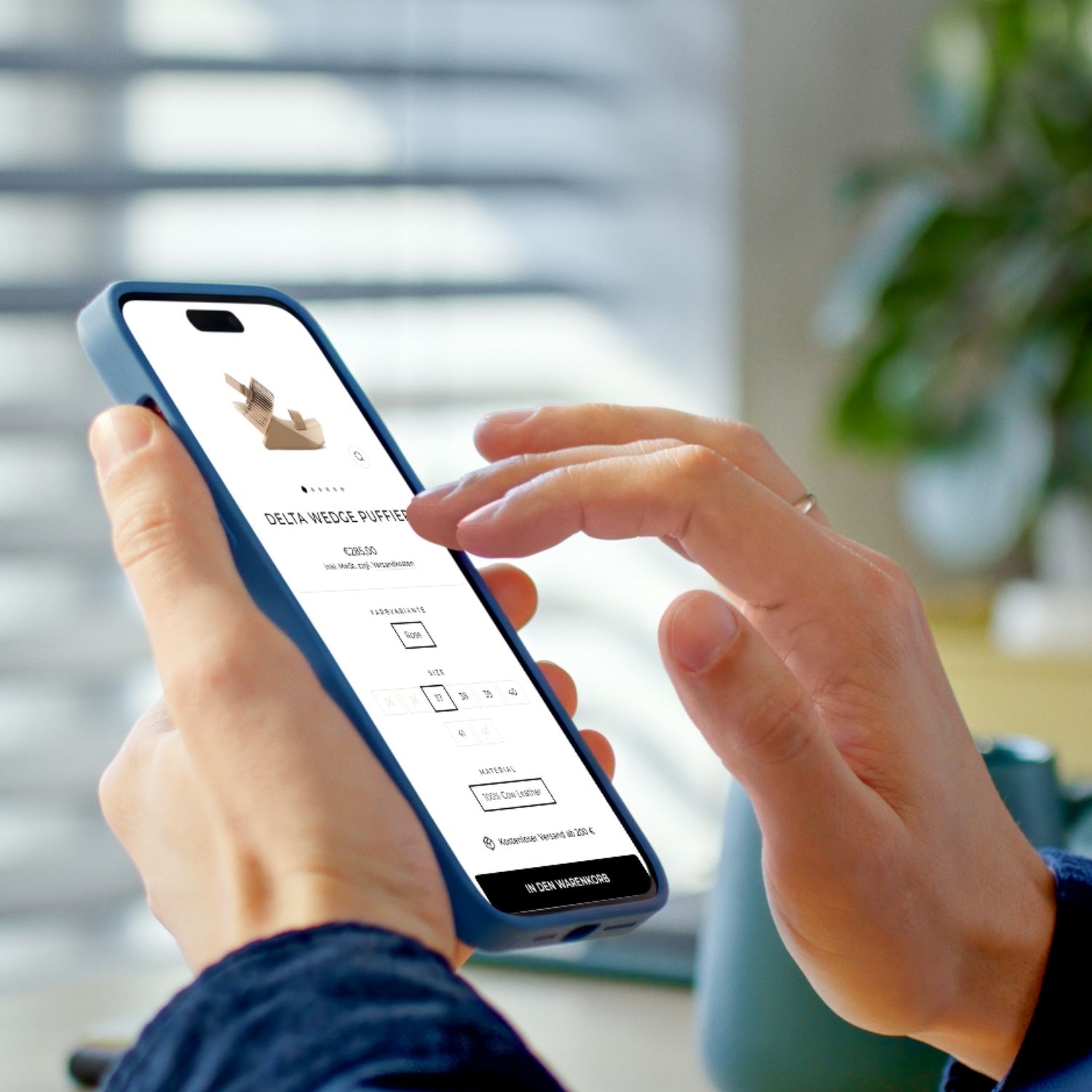 United Nude – Shopify-Plus-Plattform im Lookbook-Stil